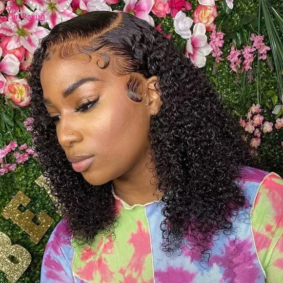 Kinky Curly Hair 20 inches 13x6 Frontal Lace